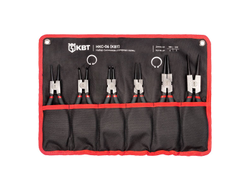 Набор съемников стопорных колец НКС-06 серия МАСТЕР для наружных и внутренних стопорных колец 180/230 мм