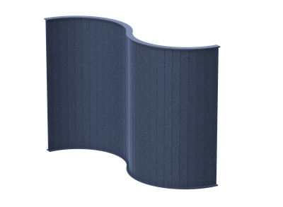 Перегородка радиальная S-образная