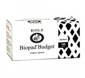Спиртовая салфетка Biopad Budget однократного применения