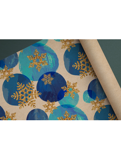 Упаковочная бумага крафт, 100Х70 см