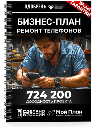 Бизнес-план для социального контракта в 2022 г. Ниша: Ремонт телефонов. Форма: Самозанятость.