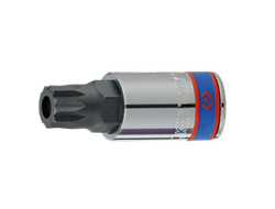 Насадка (бита) торцевая KING TONY 402B16 SPLINE с отверстием M16