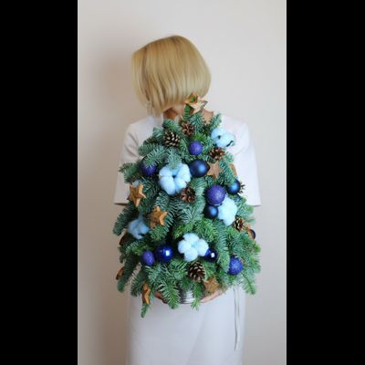 Новогодняя ёлка декор № 1165