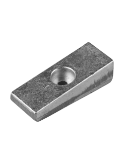 Цинковый анод Tecnoseal 00825 77x30x22мм прямоугольный для ПЛМ Mercury/Mariner 35-300лс
