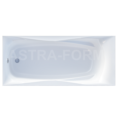 Astra-Form ванна Вега Люкс Solid Surface 180/80 см белая матовая