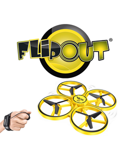 КВАДРОКОПТЕРЫ УПРАВЛЯЕМЫЕ ЖЕСТАМИ РУКИ FLIPOUT DRONE 8+