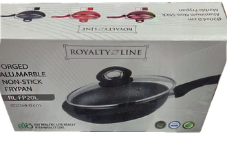 Сковорода с крышкой Royalty Line RL-FP20L (диаметр 20 см)