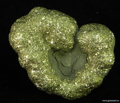 Пирит, конкреция. Россия. 54*38*30мм