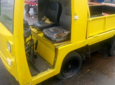 Ремонт платформенной тележки на складе | фирма Ремонт