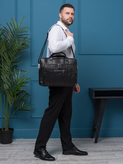 Сумка для ноутбука Ruffo Premium black (арт. 1005-51)