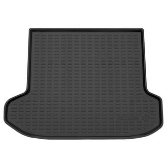 Коврик в багажник пластиковый (черный) для Kia Sportage (22-Н.В.) (Борт 4см)