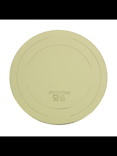 Подложка для торта 160мм (золото/жемчуг, 1,5мм)