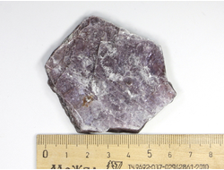 Лепидолит, Бразилия (65*54*8 мм, 50 г) №23941