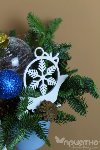 Новогодняя композиция № 1170