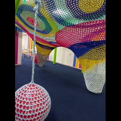 Детский игровой элемент «Красочные сети»