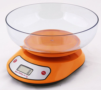 Весы электронные бытовые кухонные с чашей 5кг ОПТОМ