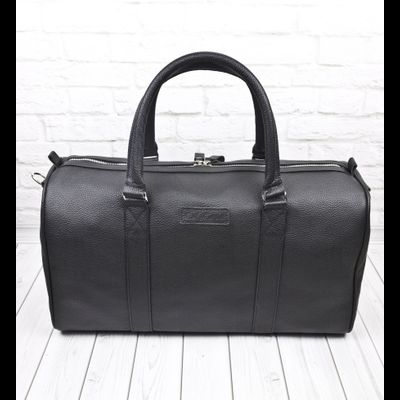 Кожаная дорожная сумка Noffo black (арт. 4018-01)