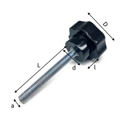 Барашек М6*25*12 с внешней резьбой