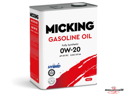 MICKING Gasoline Oil 0W20 4л