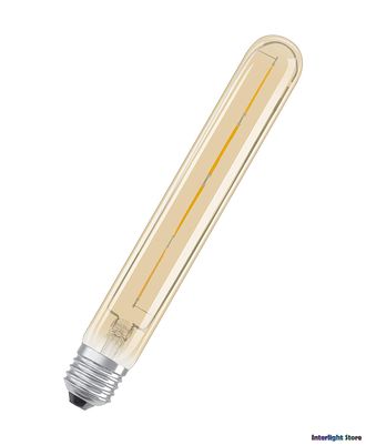Osram Vintage 1906 LED Filament CL Tubular Gold 20 2.8w 824 E27