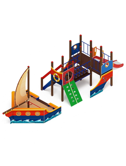 Серия «Парусники» ДИК 2.03.3.02 H=1200 игровой комплекс