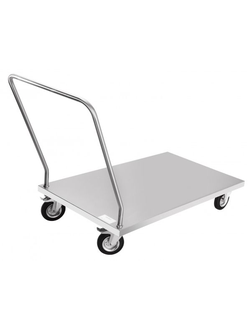 Тележка грузовая 1000х600 мм, нержавеющая сталь