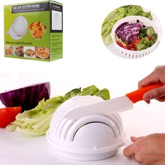 Салатница-овощерезка 2 в 1 Salad Cutter Bowl оптом