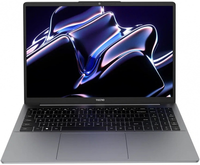 TECNO K16S 16" IPS R7-5800U 16Gb, (SSD)512Gb Win11 Серый