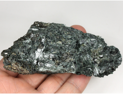 Актинолит, Россия, Северный Кавказ, КЧР, река Большой Блыб (100*45*34 мм, 164 г) №29633