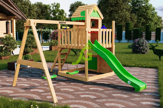 Детская площадка IgraGrad W11 (Сосна Зеленый)