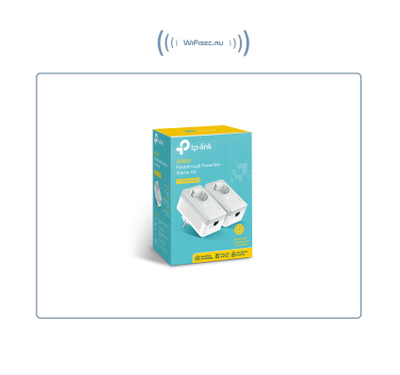 TP-LINK TL-PA4010PKIT, HomePlug AV Сетевой адаптер PowerLine 500 Мбит/с Ethernet с розетками (комплект 2 шт.)