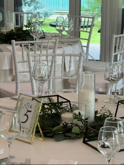 Композиция на стол "Свечи 4"