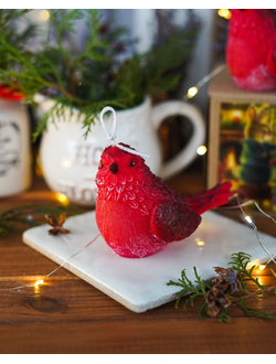 Свеча "Рождественская птичка"