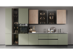 Модульная кухня Авеню Дуб каселла натуральный лайт хаки