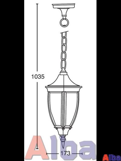 Coventry 91505 Парковый светильник