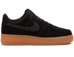 Air force 1 07 lv8 suede black hotsell