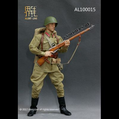 Шлем СШ-39 РККА 1/6 (AL100015) - ALERT LINE