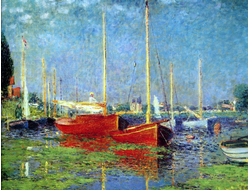 Купить греющую картину с фото репродукции Клода Моне Аржантей