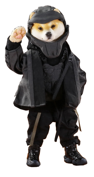 Сиба-ину - Коллекционная ФИГУРКА 1/6 Mr.Z 7" Pocket Zootopia Collection-Series No.7 Shiba Inu Daifuku (PZCS018) - Mr.Z