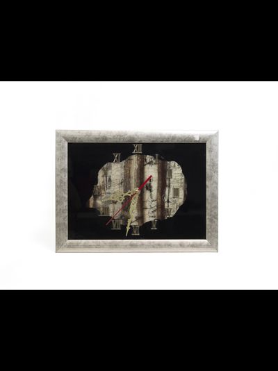 Часы настенные с натуральной яшмой