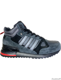 Adidas ZX 750 Grey/серые (с мехом) Мужские (41-45)