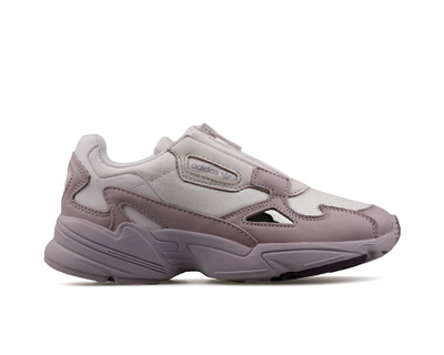 Adidas falcon grey purple on sale
