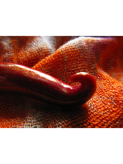 Яркий кулон с перцем чили - "Пикантный"