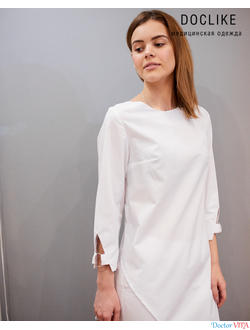 БЛУЗА DOCLIKE DL424 белая
