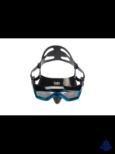 Маска для дайвинга Scuba Brothers Sigma Blue, трехстекольная