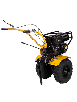 Мотоблок DPT-370-PRO, 7 л.с, ременное сцепление, ширина 90 см, глубина 35 см, фрез 3 х 4, ШОМ, передачи 4В/2Н Denzel