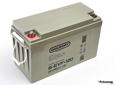 Тяговый аккумулятор Gelbert 6-EVF-120 (12V126A/H C5)