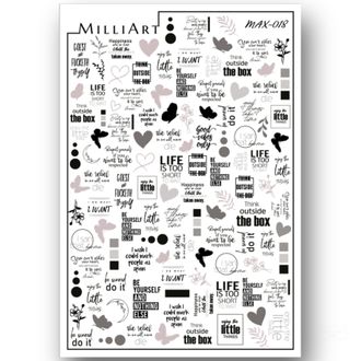 Слайдер-дизайн MilliArt Nails MAX-018