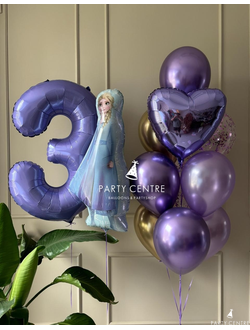 Набор с эльзой в сиреневых тонах