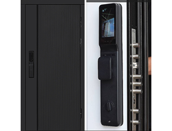 Входная дверь Урбан Black с умным замком Intelli Smart